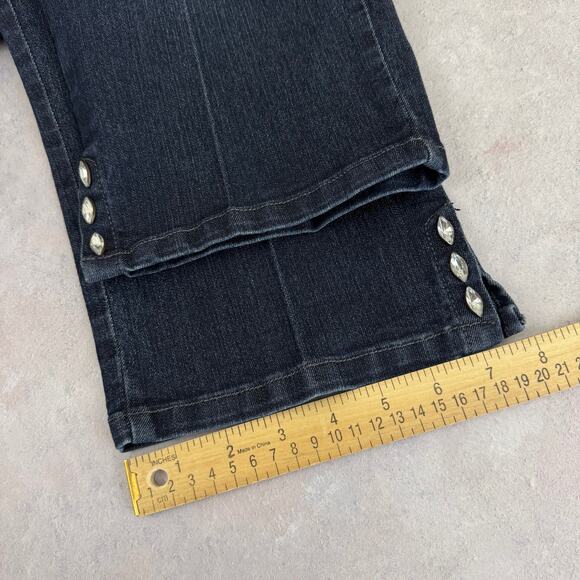 NYDJ Women's Straight Leg Jeans - Dark Blue - Picture 11 of 11